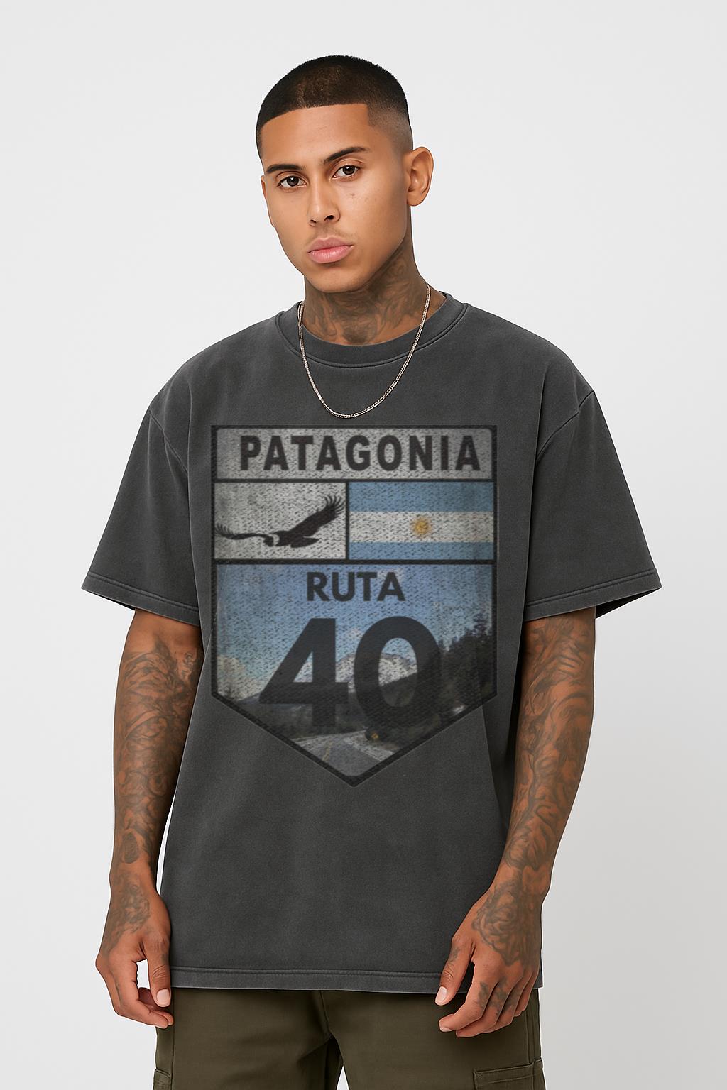 Argentina Route 40 T-Shirt | Patagonia Adventure Travel Tee