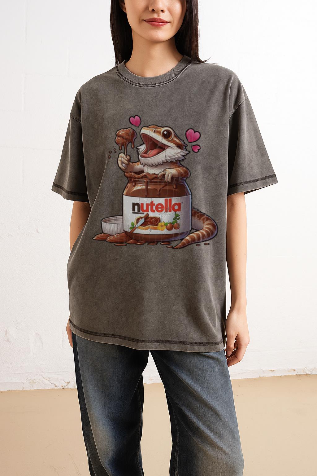 Cute Bearded Dragon T-Shirt | Reptile Lover Gift Tee - Image 2