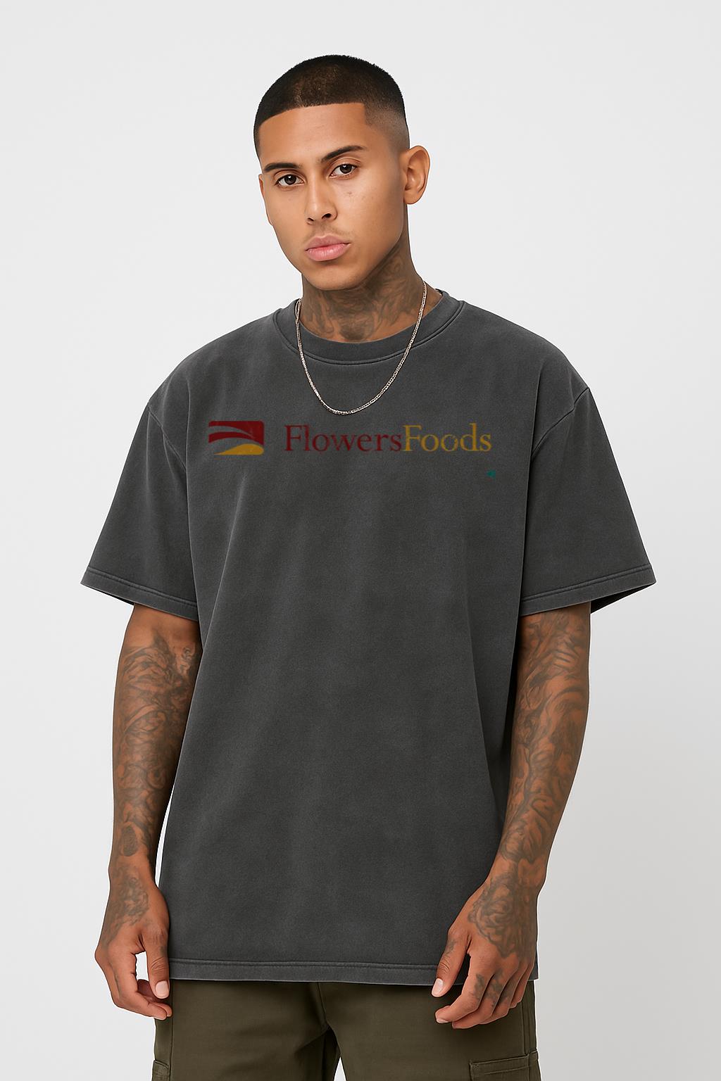 Flowers Foods Bakery T-Shirt | Vintage Bread & Snack Cake Tee
