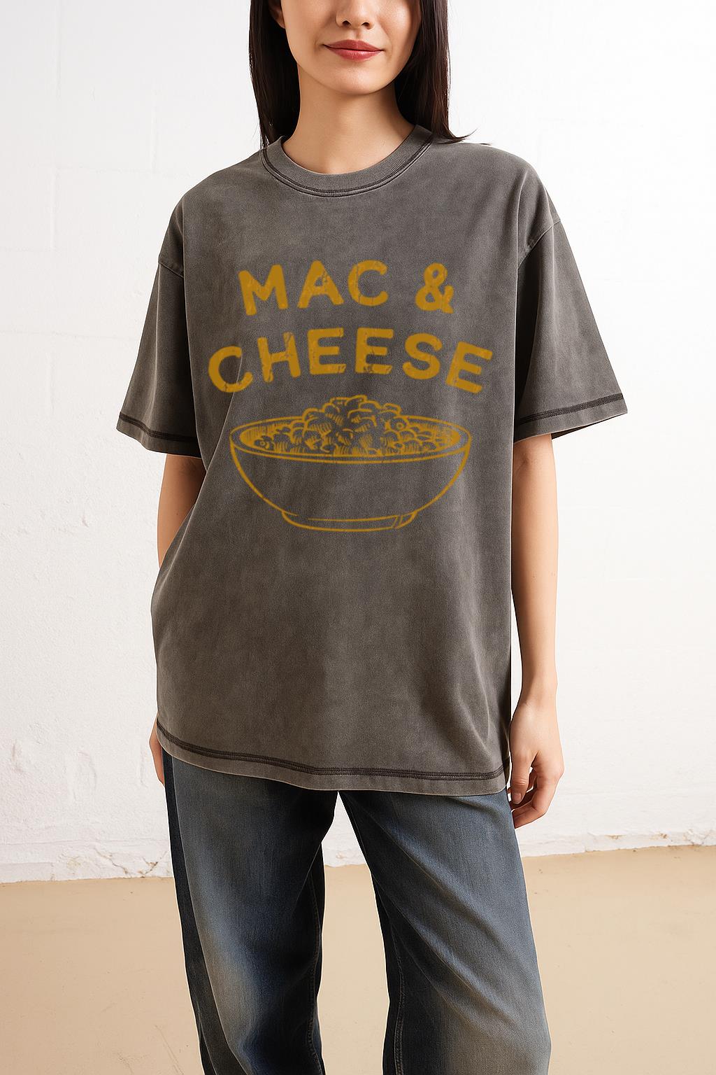 Funny Mac and Cheese T-Shirt | Comfort Food Lover Tee - Image 2