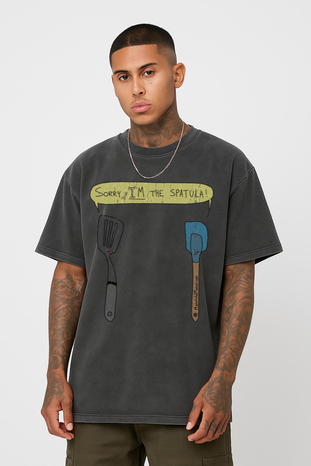 Funny Spatula T-Shirt | Kitchen Tool Humor Baking Tee