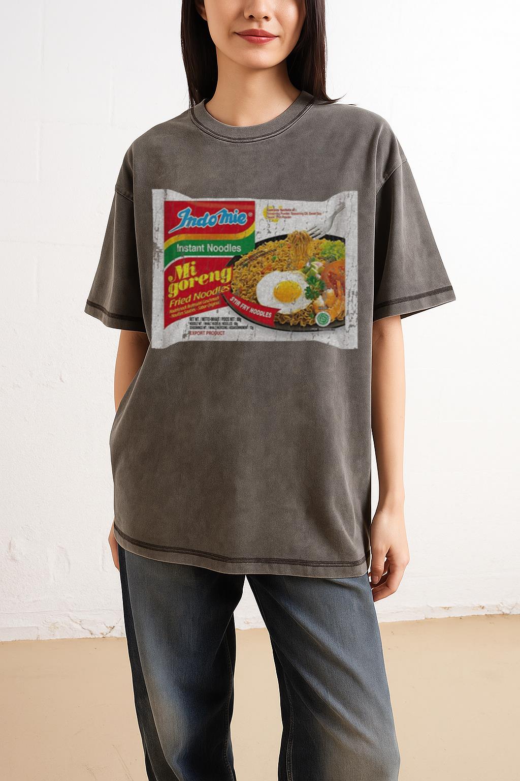 Indomie Original Flavour T-Shirt | Noodle Lover Foodie Gift - Image 2