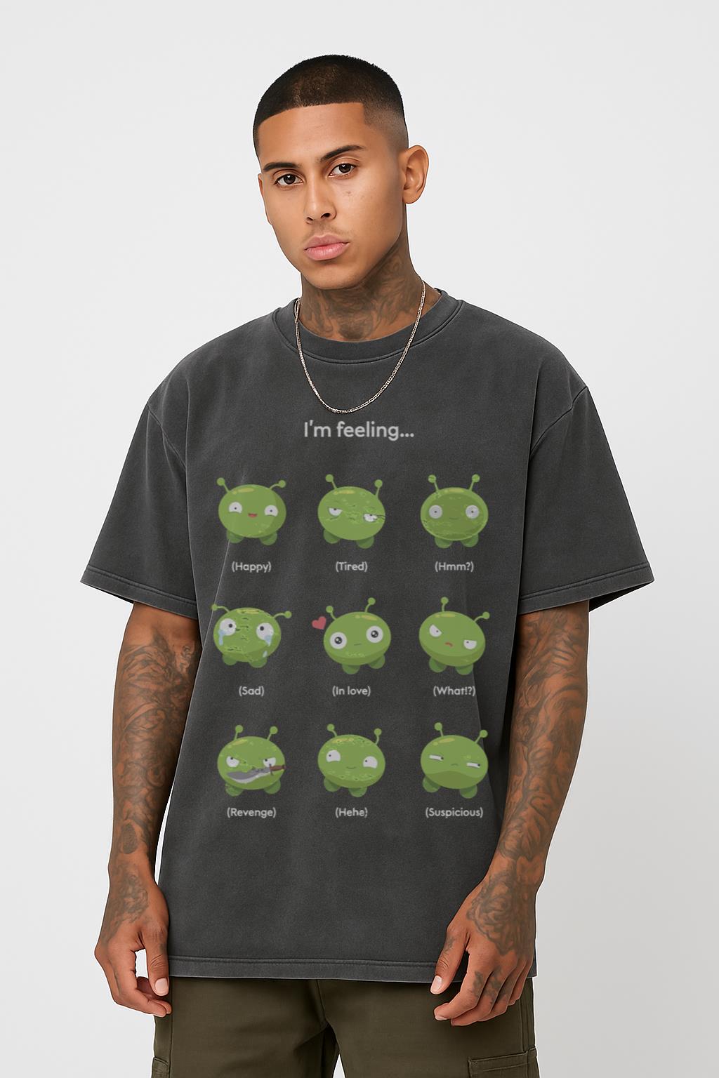 Mooncake Moods T-Shirt | Funny Final Space Fan Art Tee