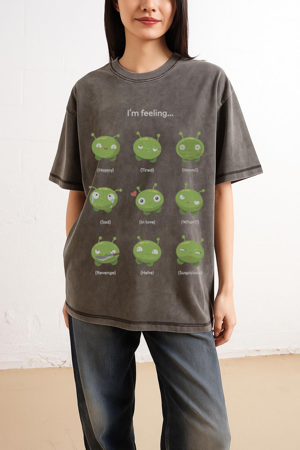 Mooncake Moods T-Shirt | Funny Final Space Fan Art Tee - Image 2