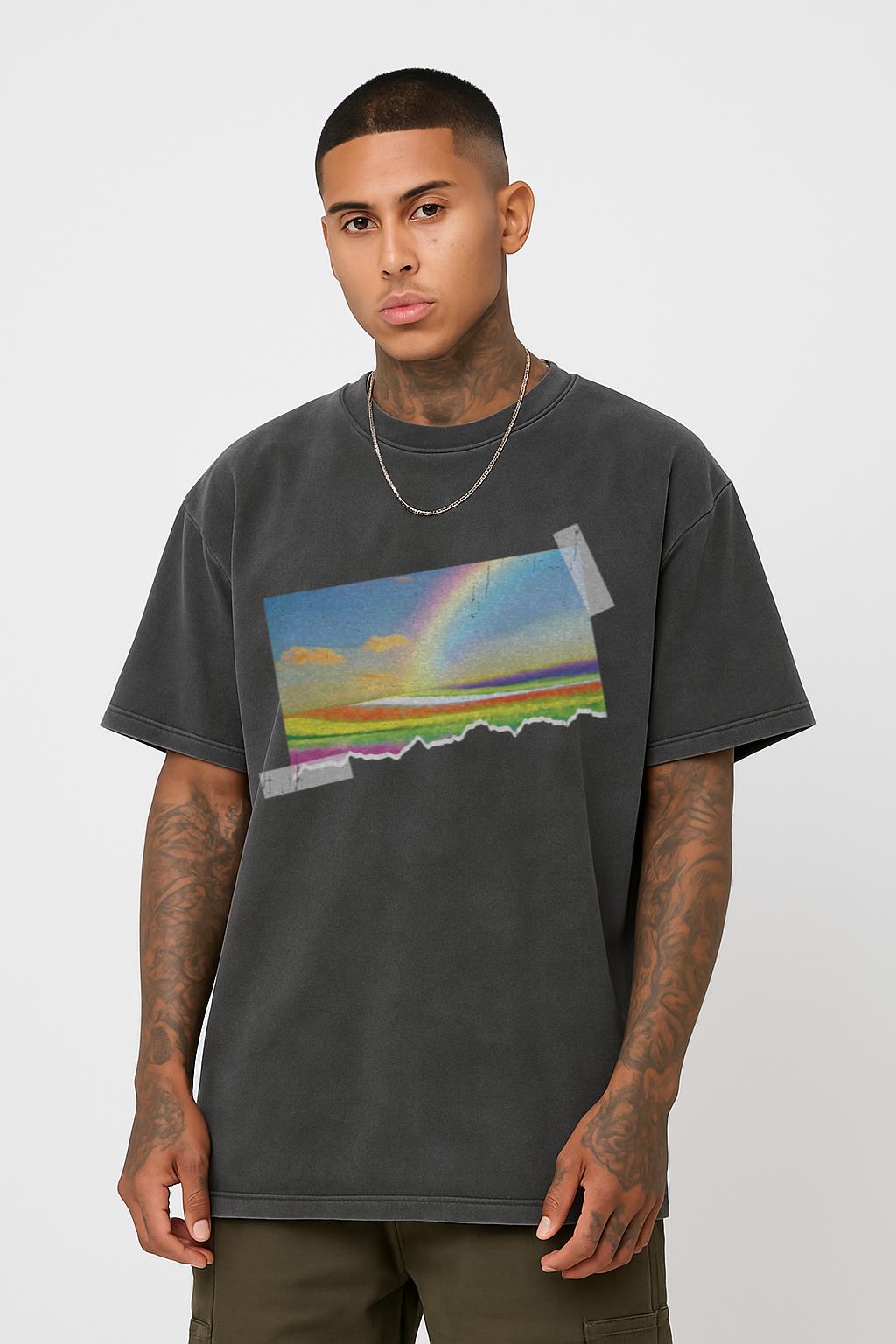 Ocean of Rainbows T-Shirt | Science Light Refraction Tee