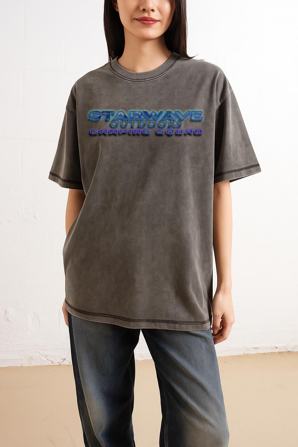 Starwave Camping Squad T-Shirt | Outdoor Adventure Tee - Image 2