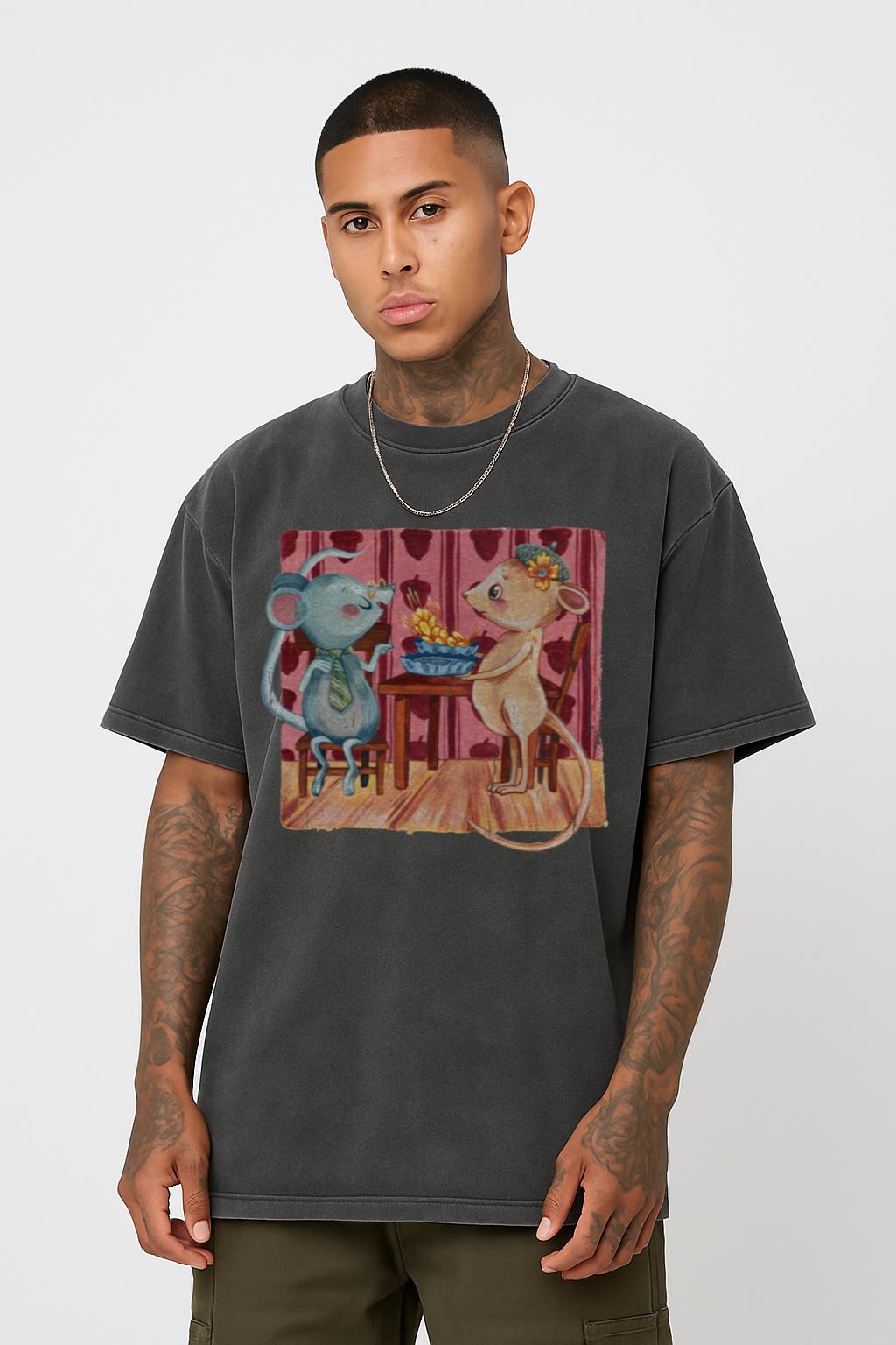 Town Mouse Country Mouse T-Shirt | Classic Children's Fable